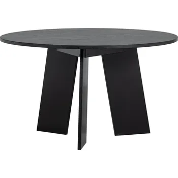 Jídelní stůl WOOOD Černý dubový jídelní stůl Fredy 129 cm