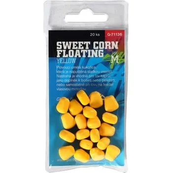 Umělá nástraha GIANTS FISHING UMĚLÁ NÁSTRAHA SWEET CORN FLOATING YELLOW,VEL.M/20KS