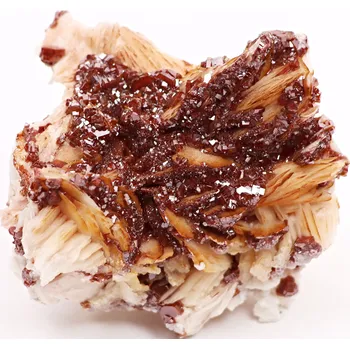 Drahý kámen Magieprirody.cz Vanadinit + Baryt - minerál 169 g - Maroko #K338