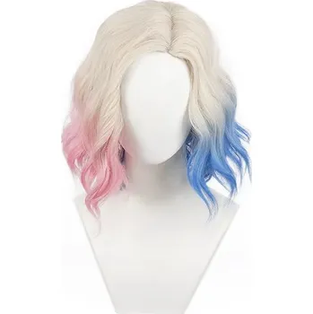 Paruka Wednesday Addams Barevná paruka Enid ze seriálu Wednesday Varianta: blond pěšinka