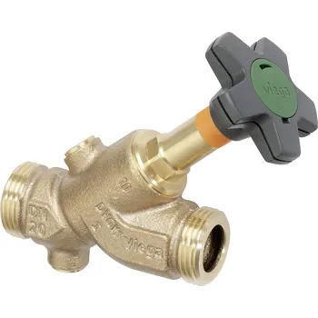 Ventil Viega Easytop ventil 20 se šikmým sedlem 1" přímoprůtočný mod. 2237.3, 756 956