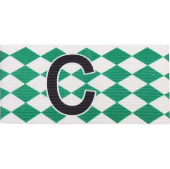 Kapitánská páska elastická bílá/zelená