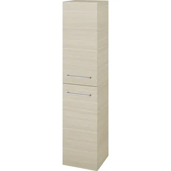 Koupelnový nábytek Dřevojas Vysoká skříň DOS SVD2 35 - D04 Dub / Úchytka T04 / D04 Dub / Levé