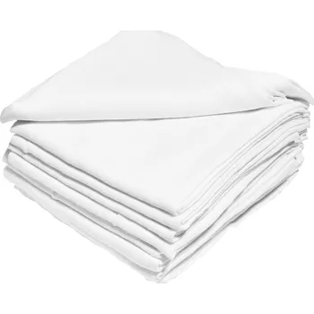 Plena Bílé látkové pleny Jasmine 80x80 cm bílé 10ks 140g/m2