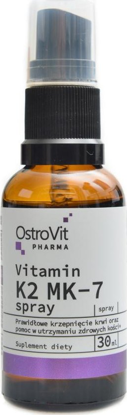 Foto OstroVit Pharma Vitamin K2 MK 7 Natto Wit E 100 Mcg 30 Ml Zbozi Cz