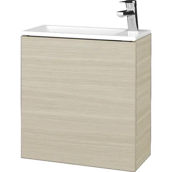 Koupelnový nábytek Dřevojas Koupelnová skříňka VARIANTE SZD 50 umyvadlo Zoom - D04 Dub / D04 Dub / Pravé