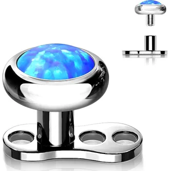 Piercing Šperky4U Kompletní microdermal piercing 1,6 mm - MD037-OP05-04