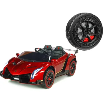 Dětské elektrovozidlo Náhradní kolo EVA přední/zadní levé na elektrické autíčko Lamborghini Veneno XMX615