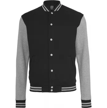 Pánská větrovka 2-tone College Sweatjacket - blk/gry S