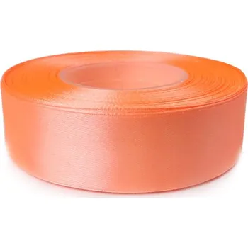 Stuha Saténová stuha meruňková 25mm (Saténová stuha meruňková 25mm)