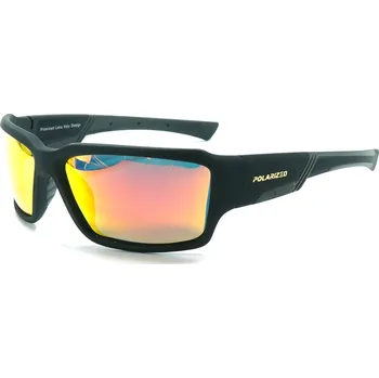 Polarizační brýle POLARIZED ACTIVE SPORT 2S20 černé, červenožluté Revo
