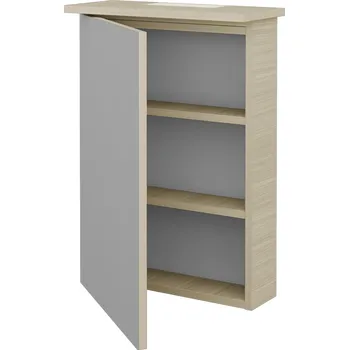 Koupelnový nábytek Dřevojas Jednodveřová galerka SANI GAO 50 - D04 Dub / Levé