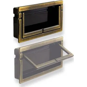 Nábytkové kování Kovová mušle SIRO 1820-82 ZN31