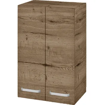 Koupelnový nábytek Dřevojas Horní skříňka SYD2 50 - D21 Tobacco / Úchytka T01 / D21 Tobacco