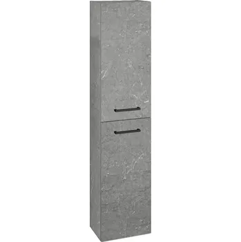 Koupelnový nábytek Dřevojas Vysoká skříň DOOR SV1D2 35 - D20 Galaxy / Úchytka T06 / D20 Galaxy / Pravé