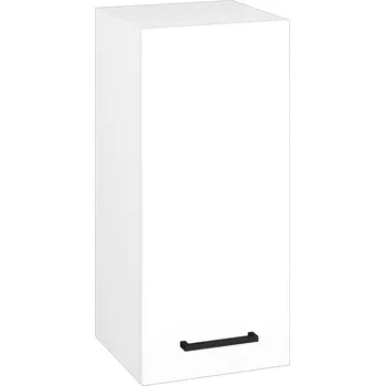 Koupelnový nábytek Dřevojas Horní skříňka SYD 35 - N01 Bílá lesk / Úchytka T06 / L01 Bílá vysoký lesk / Pravé