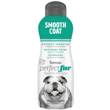 Kosmetika pro psa TROP sampon na perfektne hladkou srst pro psy 473ml
