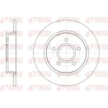 Brzdový kotouč Brzdový kotouč REMSA 61503.00