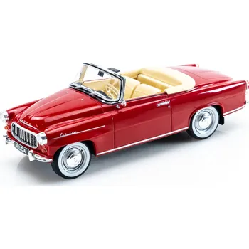autíčko Recenze WhiteBox Škoda Felicia Cabriolet 1959 1:24 tmavě červená