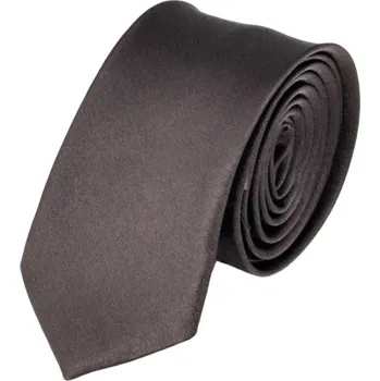 Kravata Amparo Miranda® Hnědá kravata jednobarevná