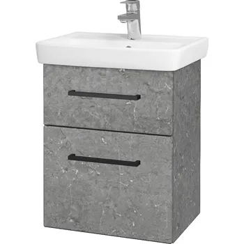 Koupelnový nábytek Dřevojas Koupelnová skříňka GO SZZ2 50 - D20 Galaxy / Úchytka T06 / D20 Galaxy