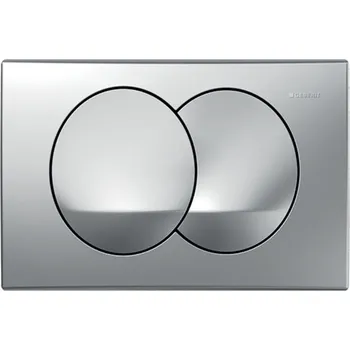 Geberit Delta20 ovladací tlačítko, pro 2 množství splachování, chrom mat (115.100.46.5)