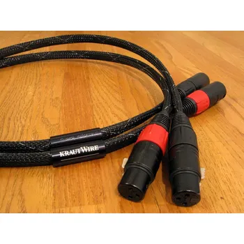Audio kabel Krautwire Super Symetric Gold XLR | 0.8mm