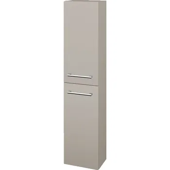 Koupelnový nábytek Dřevojas Vysoká skříň DOS SV1D2 35 - N07 Stone / Úchytka T03 / N07 Stone / Levé