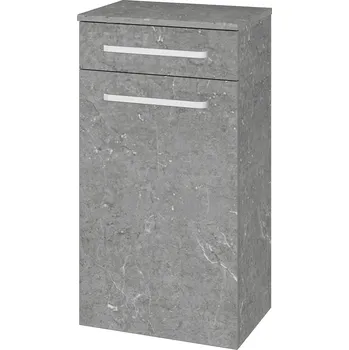 Koupelnový nábytek Dřevojas Nízká skříňka DOS SNDZ 50 - D20 Galaxy / Úchytka T01 / D20 Galaxy / Levé