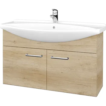 Koupelnový nábytek Dřevojas Koupelnová skříňka TAKE IT SZD2 105 - D15 Nebraska / Úchytka T03 / D15 Nebraska