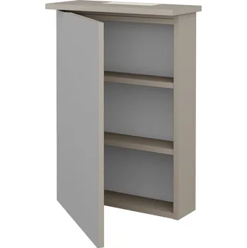 Koupelnový nábytek Dřevojas Jednodveřová galerka SANI GAO 50 - N07 Stone / Levé