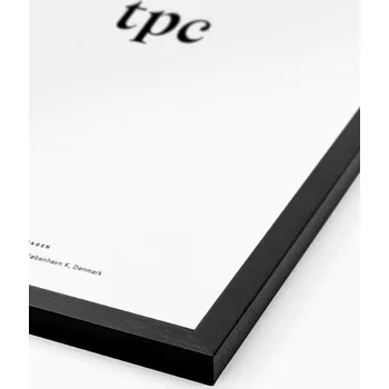 Rám na obraz The Poster Club Rám na obraz The Poster Club dřevěný černý černý / 40x50cm