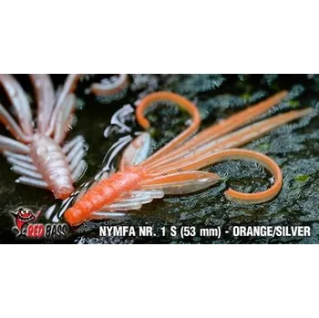 Umělá nástraha Nymfa REDBASS Nr.1 S_53mm_Orange/Silver-UV_1ks