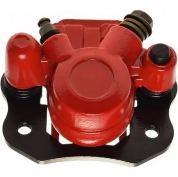 Brzdový komplet brzdový třmen přední levý ATV 110,150,200 - jednopístkový červený