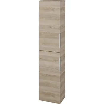 Koupelnový nábytek Dřevojas Vysoká skříň DOS SV1D2 35 - D17 Colorado / Úchytka T05 / D17 Colorado / Levé