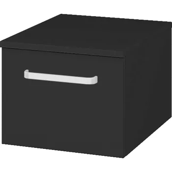 Koupelnový nábytek Dřevojas Nízká skříňka DOS SNZ1 40 - N03 Graphite / Úchytka T01 / N03 Graphite
