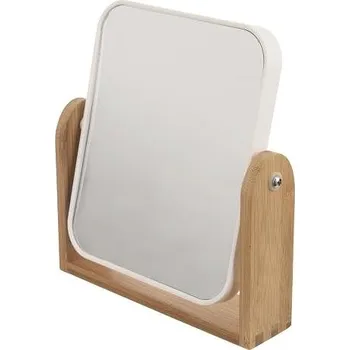 Kosmetické zrcátko Orion Zrcadlo UH/bambus WHITNEY 18x20 cm stojánek
