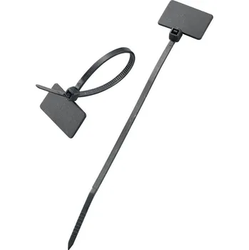 kabelová chránička TRU COMPONENTS značení kabelů Potisknutelná plocha: 20 x 13 mm černá 100 ks.