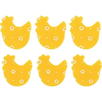 Slepička s lepíkem 3,5 cm, 8 ks v sáčku