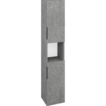 Koupelnový nábytek Dřevojas Vysoká skříň DOS SVD2O 35 - D20 Galaxy / Úchytka T07 / D20 Galaxy / Pravé