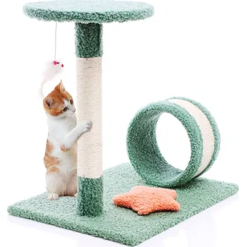 Škrabadlo pro kočky Fudajo včetně hračky