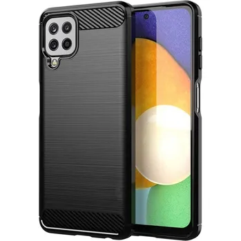 Pouzdro na mobilní telefon OEM Pouzdro Forcell Carbon SAMSUNG Galaxy A22 LTE ( 4G ) černé