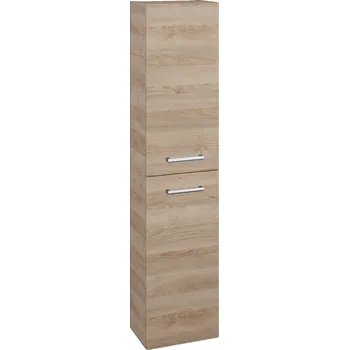 Koupelnový nábytek Dřevojas Vysoká skříň DOOR SV1D2 35 - D17 Colorado / Úchytka T03 / D17 Colorado / Pravé