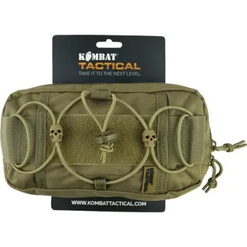 Airsoft KOMBAT UK Univerzální taktické pouzdro hnědé Fast Pouch Molle ID Kombat® Tactical Coyote