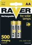 Raver Rechargeable for solar lamps AA 2…