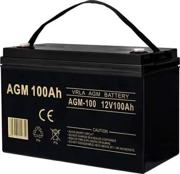 Trakční baterie Bezúdržbová baterie AGM VRLA 12V 100Ah