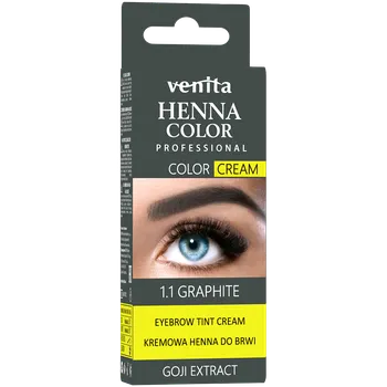 Venita Henna Professional Color Cream 30 g, 1.1 grafitová
