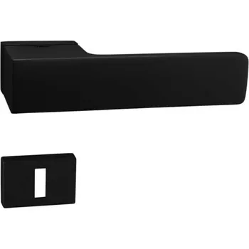 Dveřní kování TUPAI dveřní kování TI - GORDO - RT5 4084 (černá) Provedení: Klika/klika + BB rozety (hranatý otvor pro klíč)