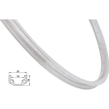 Ráfek na kolo ráfek REMERX RMX219 507x19 36děr, stříbrný