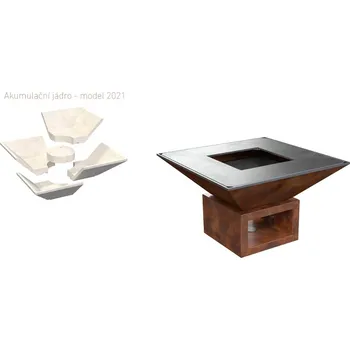 Zahradní krb VULCANUS design s.r.o. VULCANUS Grill Pro910 Camp - model 2021